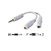 Belkin F8V234-WHT-APL Headphone Splitter