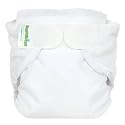 Bumkins All-in-One Cloth Diaper - White (S)