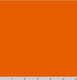School Bus Orange Solid Kona Cotton Fabric Three Yards (2.7m)