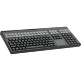 Cherry LPOS G86-71411 POS Keyboard. 17IN USB KEYB W/3-TRACK MSR TCHPD US 127 42 & 127PRG BLK MT-KB. 169 Keys - QWERTY Layout - 42 Relegendable Keys - Magnetic Stripe Reader - USB - Black
