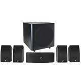 Dayton Audio HTP-1 5.1 Home Theater Package 8 Powered Subwoofer