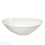 Oneida Fusion Arq Large Oval Bowl, 10 in Dinnerware