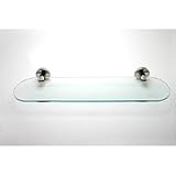 Bathroom Accessories Glass Shelves Polished Nickel