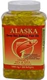 Alaska Deep Sea Salmon Fish Oil, 300 Softgels, 1000 Mg