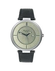 Kenneth Cole New York Black Croco-Embossed Strap Womens watch #KC2799