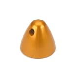 Du-Bro 759 8 mm Gold Anodized Aluminum Prop Nut by Du-Bro Products