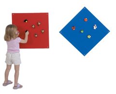 BLUE SQUARE - HOOK N LOOP WALL