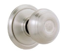 Schlage F170GEO619 Georgian Dummy Knob, Satin Nickel
