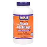 Now Foods Shark Cartilage 750mg, 300 Capsules