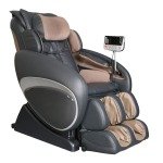 Osaki OS-4000 Executive Massage Chair - Charcoal and Beige