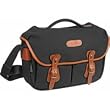 Billingham Hadley Pro Shoulder Bag (Black with Tan Leather Trim)