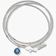 Denver Broncos Gold Plated Triple Bangle Bracelet