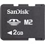 Sandisk 2GB Memory Stick Micro (M2) (SDMSM2-2048, BULK)