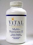 Vital Nutrients Multi-Nutrients II Citrate Formula with Copper & without Iron
