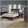 Modus Urban Loft Low Profile Storage Bed 4 Piece Bedroom Set in Chocolate B ....