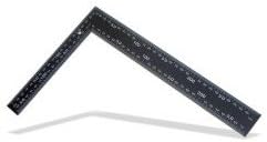 24" X 16" Carpenters Framing Square Metric and SAE