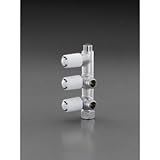 エスコ Rc1/2"分岐止水栓(3ハンドル) EA468BN-103