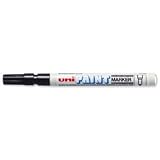 Brand New. uni Paint Marker Bullet Tip Fine Point PX21 Line Width 0.8-1.2mm Black Ref 9001952 [Pack 12]