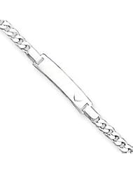 Sterling Silver Baby ID Bracelet