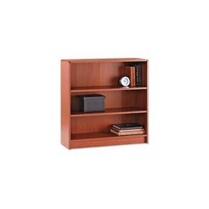 3 Shelf Bookcase - Henna Cherry by United Stationers