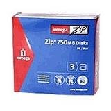 IOMEGA Zip 750MB 8 Pack Sleeve PC&MAC 32461