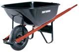 Ames True Temper C6 6-Cubic-Foot Steel Tray Contractor Wheelbarrow