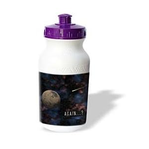 Perkins Designs Space - Again science fiction space design of planet Mars with an incoming traveling craft - Water Bottles Perkins Designs Space - Again science fiction space design of planet Mars with an incoming traveling craft - Water Bottles