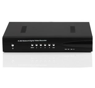 Visionari 4 Channel H.264 Full D1 Network Security Surveillance DVR With Remote Internet And Smartphone Access (No HDD)
