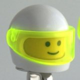 スペースLEGO スマイリーヘルメットのカフス（ホワイト）