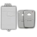 Multicode 1090-3089 - 300MHz 1 Receiver with 2 Remotes
