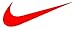 Nike Swoosh Logo Vinyl Sticker Decal-Red-4 Inch