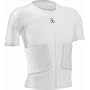 McDavid Adult HexPad Short Sleeve Body Shirt - Black Large