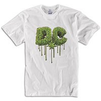 DC Slimy T-Shirt - Men's ( sz. M, White )
