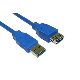 2M USB 3.0 Extension Cable, Blue