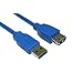 2M USB 3.0 Extension Cable, Blue