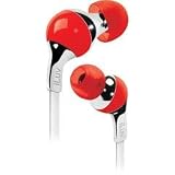 iLuv iEP313RED Ergonomic and Comfort Flat-Wire Earphones (Red)