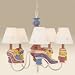 Trans Globe 5 Lights Kids Lamp Chandelier 26in, - KDL-220
