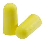 Aearo E?A?R? E-A-R TaperFit 2 Self-Adjusting Ear Plugs, Uncorded, Foam, Yellow, 200 Pairs/Box