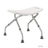 Axis Medical Bath Safety Aluminum Standard White Folding Bath Bench w/o Back Axis Medical Bath Safety Aluminum Standard White Folding Bath Bench w/o Back