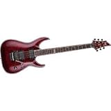ESP LTD Deluxe H-1001QM Floyd Rose Electric Guitar See-Thru Black Cherry