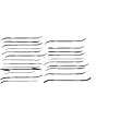 GROBET SWISS FILES DIESINKER RIFFLER FILE SET OF 24 6 INCH CUT 2