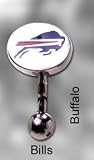 NFL Reverse Top Down Belly Button Ring - Buffalo Bills