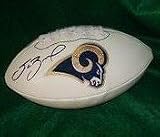 SAM BRADFORD SIGNED AUTOGRAPHED ST LOUIS RAMS LOGO FOOTBALL COA + HOLOGRAM