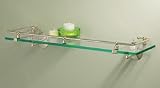 Bathroom Shelf - 21-inch, Glass Vanity - Gatco
