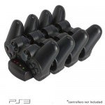 PlayStation3 Quad Port Drop-in USB Charging Dock for PlayStation3 Handsets w/ LED Status Indicators
