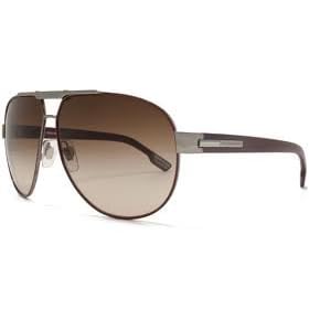 Click here to buy DOLCE & GABBANA SUNGLASSES AVIATOR UNISEX GUNMETAL RED BROWN GRADIENT DG2099 108213.
