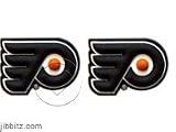 NHL Jibbitz - Philadelphia Flyers - Official Crocs Shoe Charms - Set of 2
