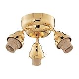 21pcMeLR18L. SL160  Sea Gull Lighting 1624BLE 02 3 Light Ceiling Fan Light Kit, Polished Brass