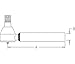 Tie Rod End Steering Cylinder Part No: A-36710-62920