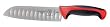 Mercer Primary 7-inch Santoku-granton Edge Knife, Red